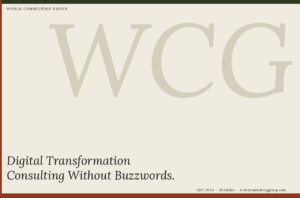 Digital Transformation Consulting Without Buzzwords