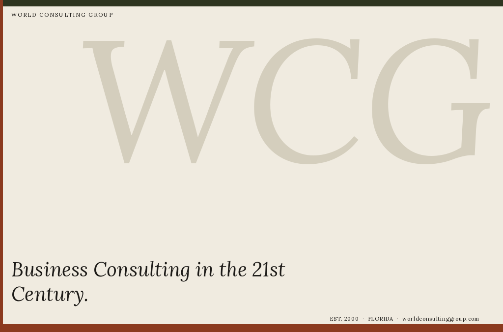 Business Consulting in the 21st Century