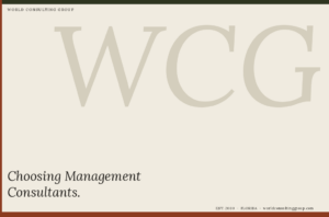Choosing Management Consultants