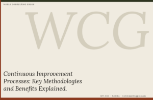 Continuous Improvement Processes: Key Methodologies and Benefits Explained