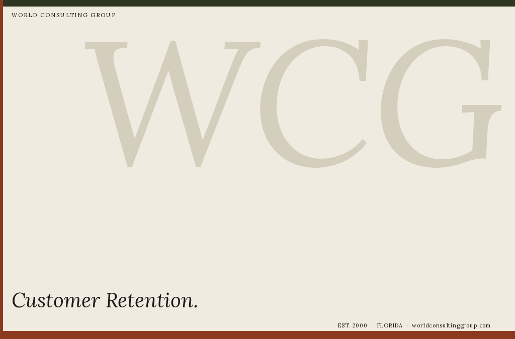 Customer Retention