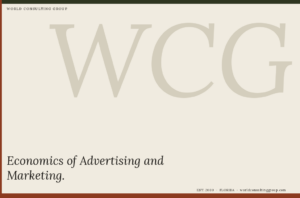 Economics of Advertising and Marketing