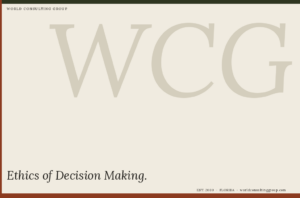 Ethics of Decision Making