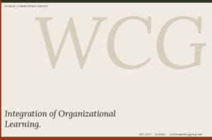 Integration of Organizational Learning