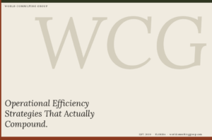 Operational Efficiency Strategies That Actually Compound