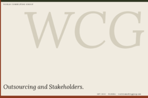 Outsourcing and Stakeholders
