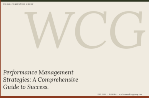 Performance Management Strategies: A Comprehensive Guide to Success