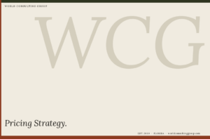 Pricing Strategy