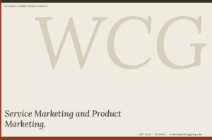 Service Marketing and Product Marketing
