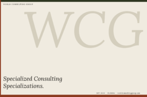 Specialized Consulting Specializations