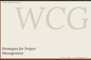 Strategies for Project Management