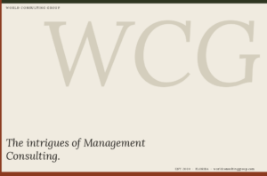 The intrigues of Management Consulting