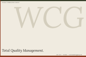 Total Quality Management