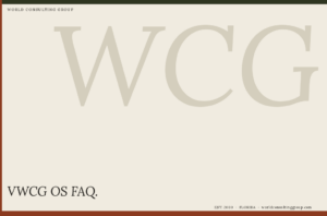 VWCG OS FAQ